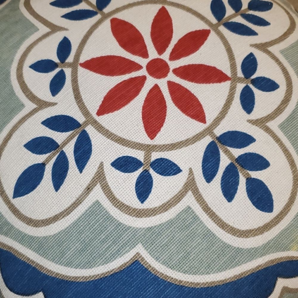 Beautiful Colored Fun Patterned Accent Pillow - Picture 2 of 5